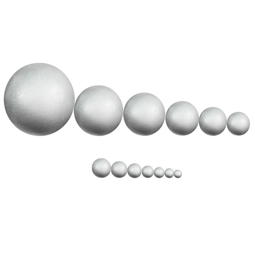 스티로폼공(흰색) 1~20cm / 교육용 학습용 스치로폼공 만들기재료
