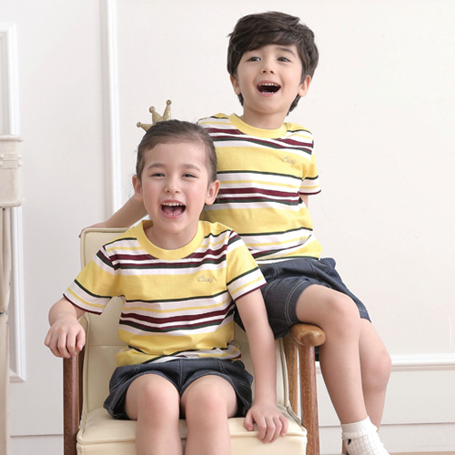 [리틀빔] S1504 (청지바지) / 유치원 어린이집 하복 여름활동복