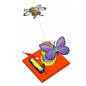 [에듀사이언스] 나비와벌 LED 동력모빌 (5인용) / 과학실험키트