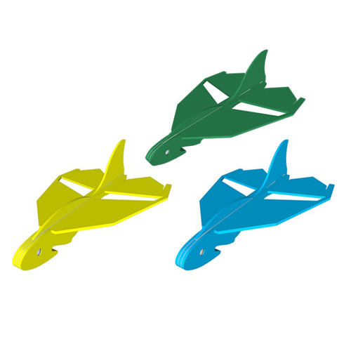 [에듀사이언스] 곡예비행 U턴 부메랑비행기 (5개이상구매) / 모형비행기 과학실험키트