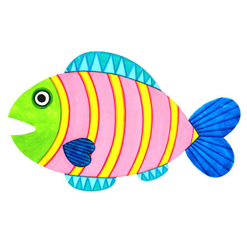 미술샘 물고기(15개이상 구매가능)