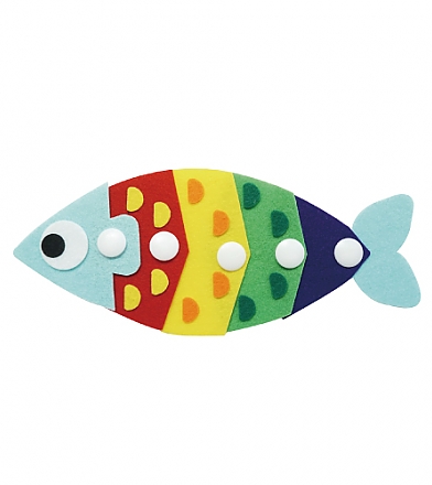 [청양토이] 펠트 조립교구 - 물고기 (바다류) / 학습교육자료