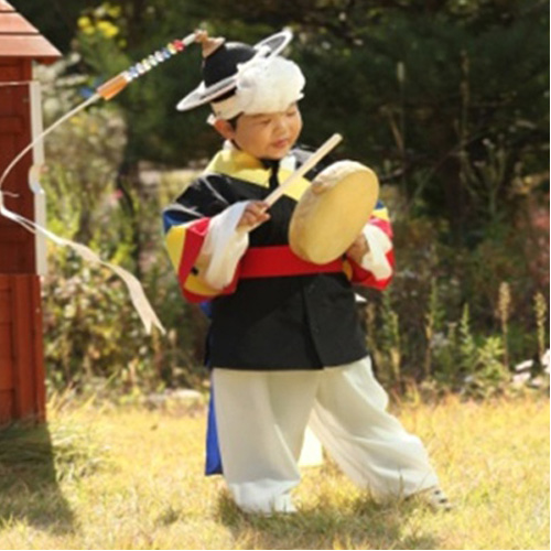 [아루마루] 상모세트 (7호 아동용) / 전통옛날소품 사물놀이 전통의상