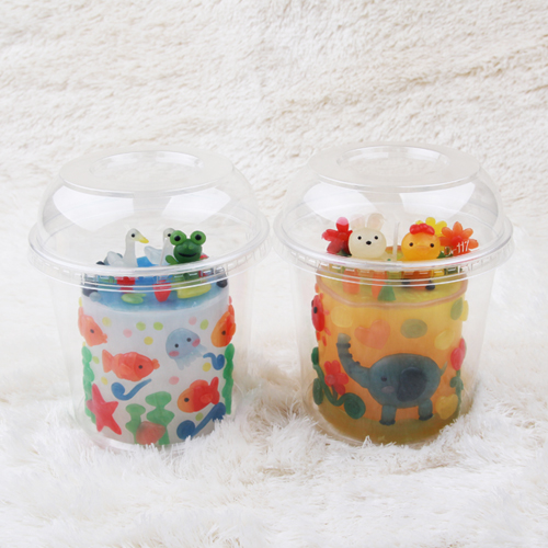 [이야코] 파라핀 대 꾸미기 세트 전용 패트컵 낱개 (5개이상구매) / 부자재 양초 만들기