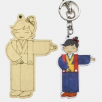 [색지청] 다문화의상 우드아트05 기모노(일본) / 목공예 우드 만들기