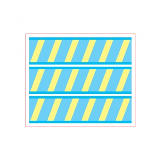 [환타스틱스] 5쌍 파랑4 F-259 / 화살표 자리표시 미끄럼방지스티커