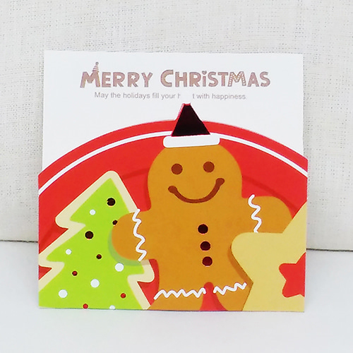 [야미데코] E14 크리스마스카드 (카드5+봉투5) / 크리스마스 성탄 축하카드 미니엽서