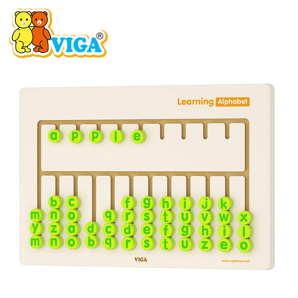 [Viga] 벽걸이 교구 - 알파벳 / 걸이형 수학 학습 교구