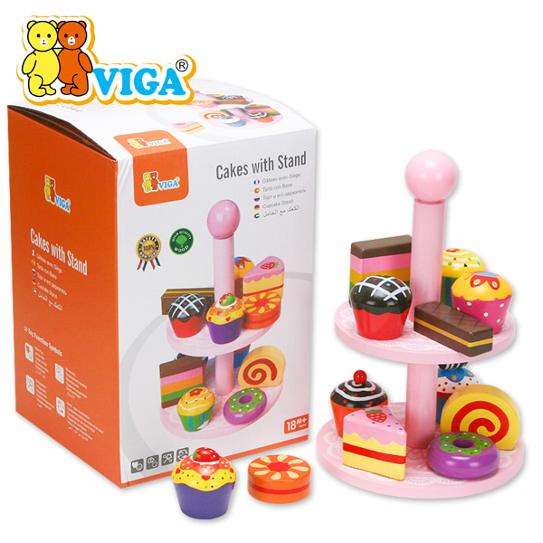 [Viga] 컵 케이크 / 원목 모형 음식
