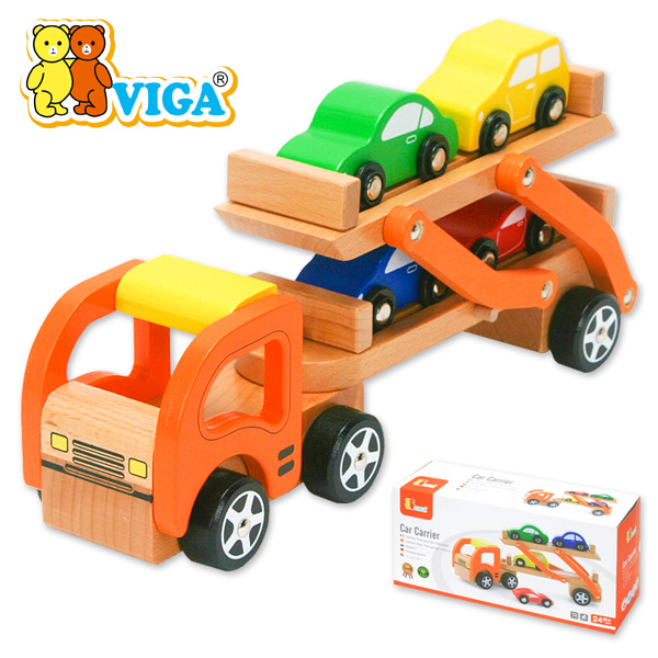 [Viga] 카 캐리어 / 원목 모형 자동차