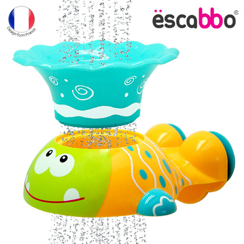 [에스까보] 열대어 목욕놀이 분수대 / 영유아 무독성 목욕 장난감