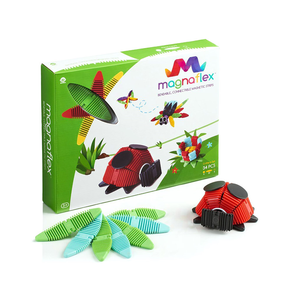 [Magnaflex] 크리터스34피스 / 모형만들기 장난감 창의놀이